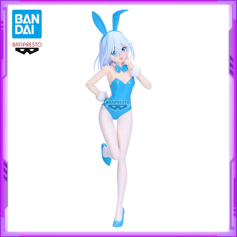 

Оригинальный BANDAI Banpresto Amagami-san Chi no Enmusubi Amagami Asahi Blue Rabbit Girl ПВХ Аниме Фигурка Фигурки Модель Игрушки