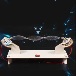 1set Technology small production standing wave experiment children's handmade assembly toy experimental material package