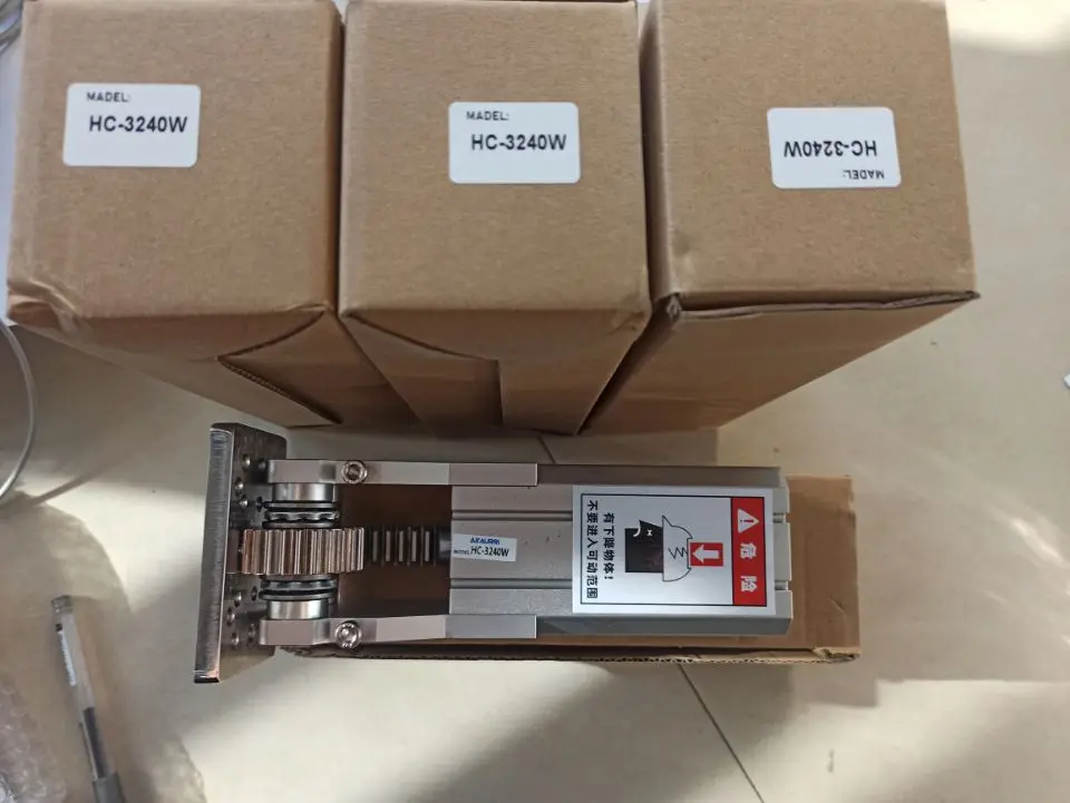 HC3240L/4040/5040W/HCD25/32 Pneumatic Parts Robot Arm Hinge Side Pose Group 90 Degree Flipping Rack Cylinder