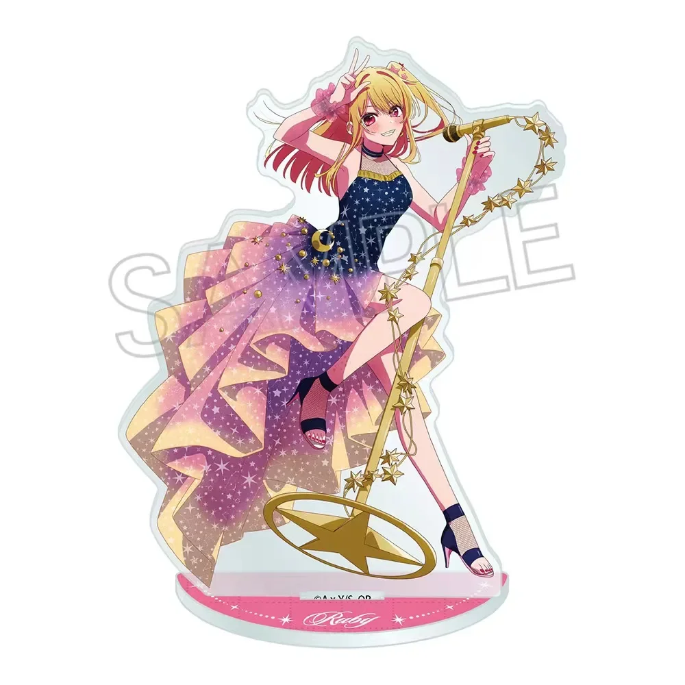 Anime Oshi No Ko Twinkle Star Acrylic Stand Toy Hoshino Ai Aqua Mem-Cho Mini Figure Model Doll Plate Cosplay Exhibition Gift