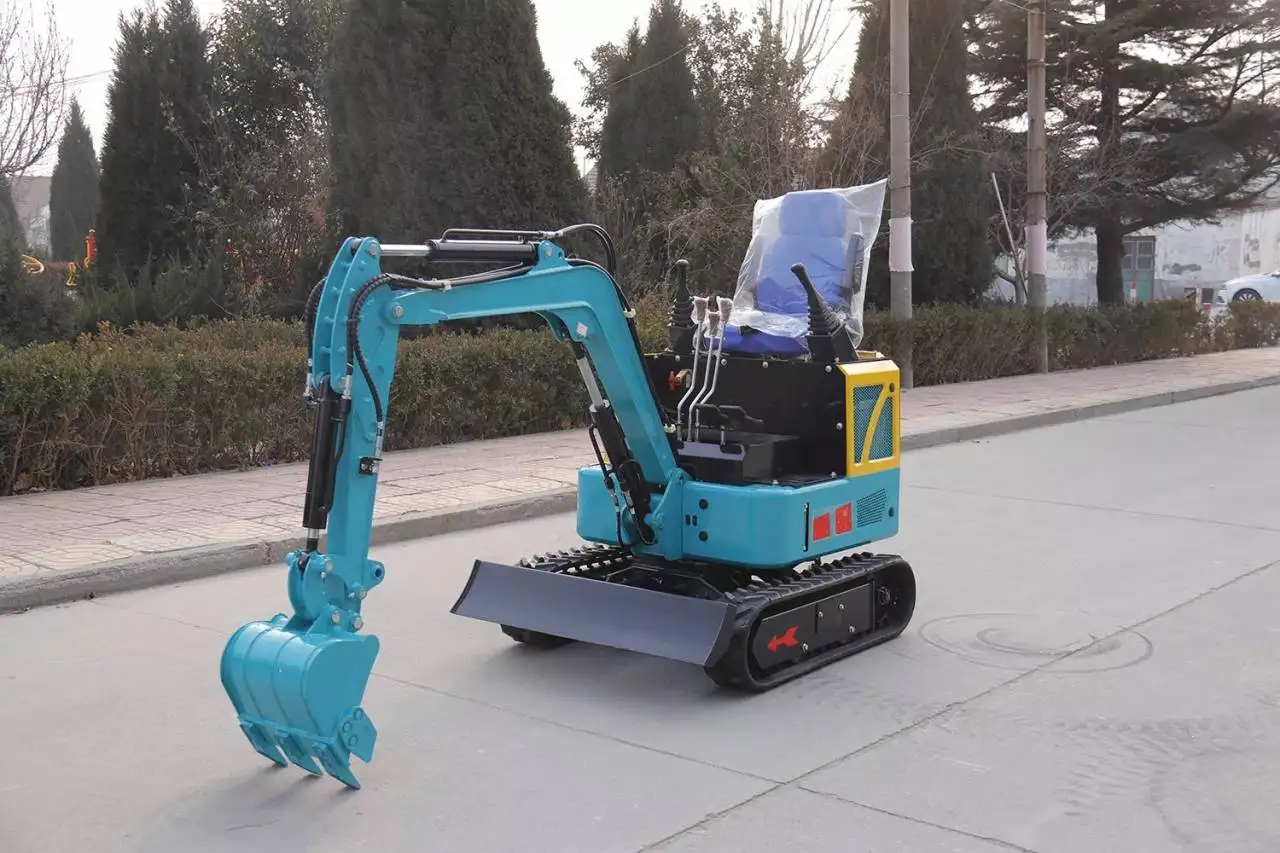 Mini inolerl EbSmall escavator Euro 5 CE, Machine Agricole, Creuseur d'Inondation, Boîte avec Marteau de Brise, Tracteur de Jardin