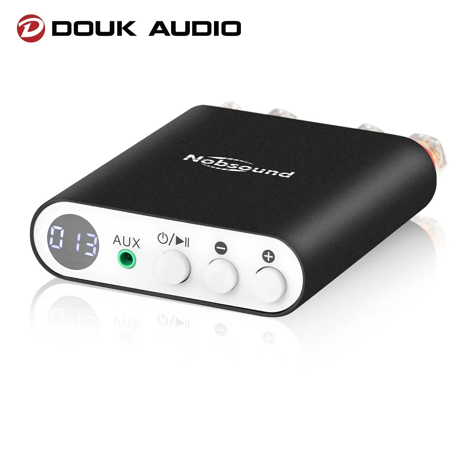 Douk Audio HiFi  Digital Power Amplifier Bluetooth 5.0 Wireless Receiver Stereo Class D Integrated Audio Amp 200W