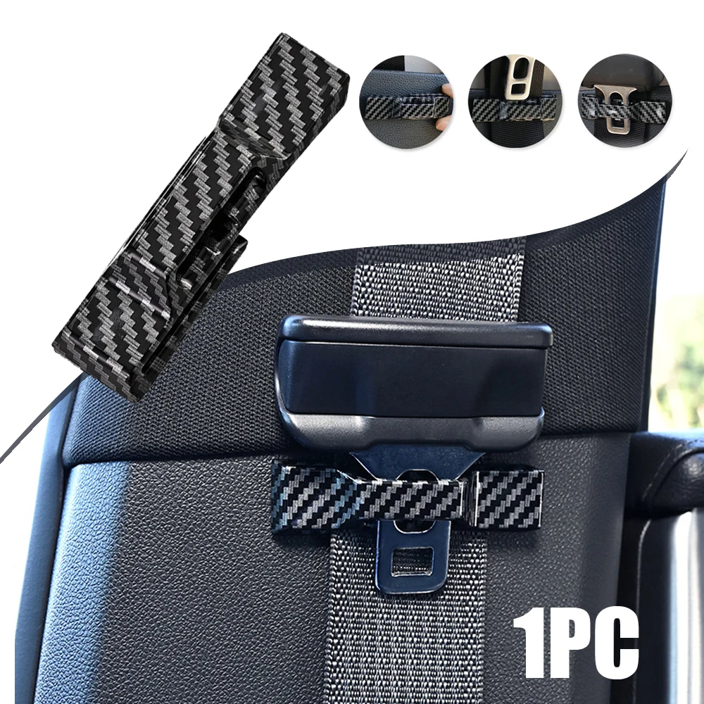 

1pc Car Safety Belt Anti Collision Fixed Clip Car Seat Belt Universal Adjuster Stabilizer Buckle Auto Interior Accessories
