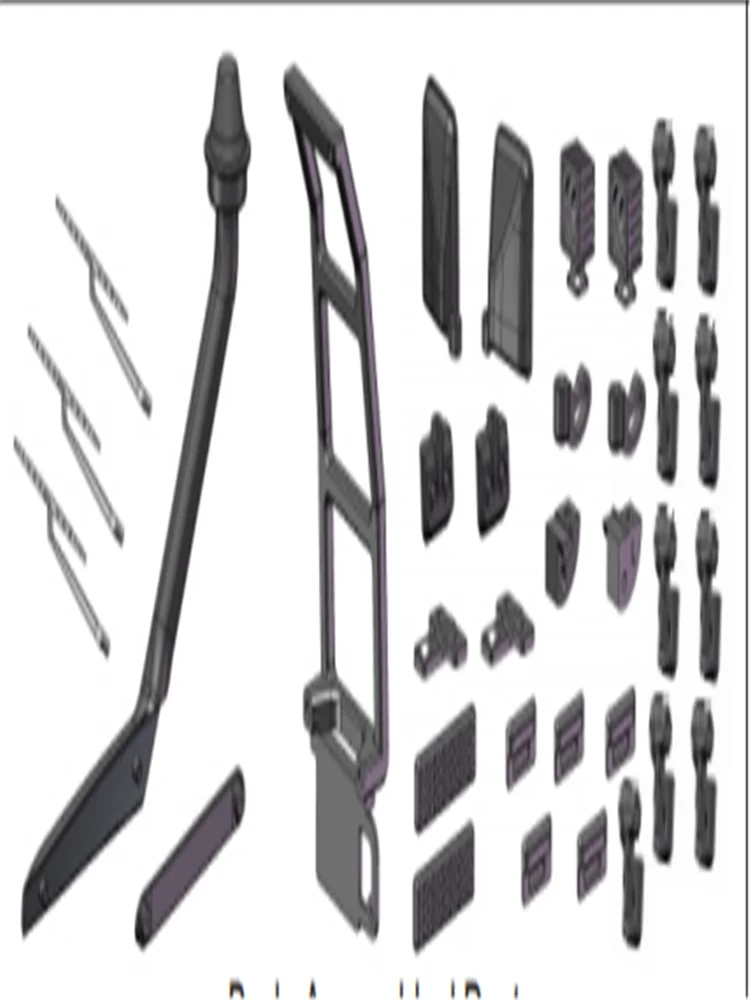 RGT RC อะไหล่ R86780 R86477 R86630 R86481 สําหรับ RGT EX86020 1/10 scale RTR crawler - Intrude