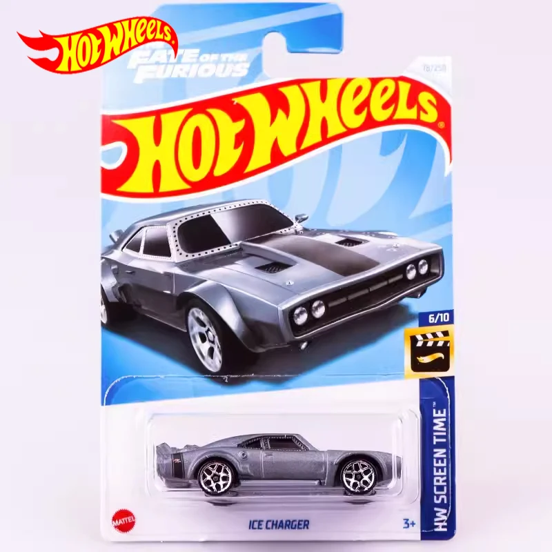 2024D Hot Wheels Car ICE Charger Toys for Boys 1/64 Diecast Vehicle The Fate of The Furious Alloy Model Brinquedos Birthday Gift