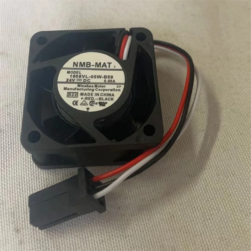 40x40x20mm 40mm Lüfter 1608VL-05W-B59 NMB 24V 0,09A 4020 CNC-Werkzeugmaschinenlüfter Gleichstrom-Axiallüfter