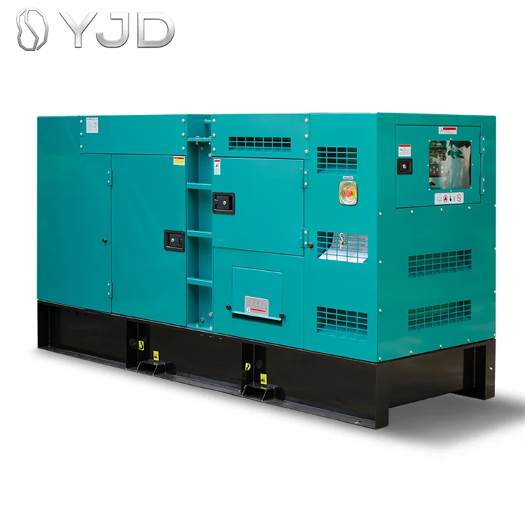 Canad-a Hot Sale 50KW diesel Generator for Residential Use 120V/240V PF0.8 Black Genset Price