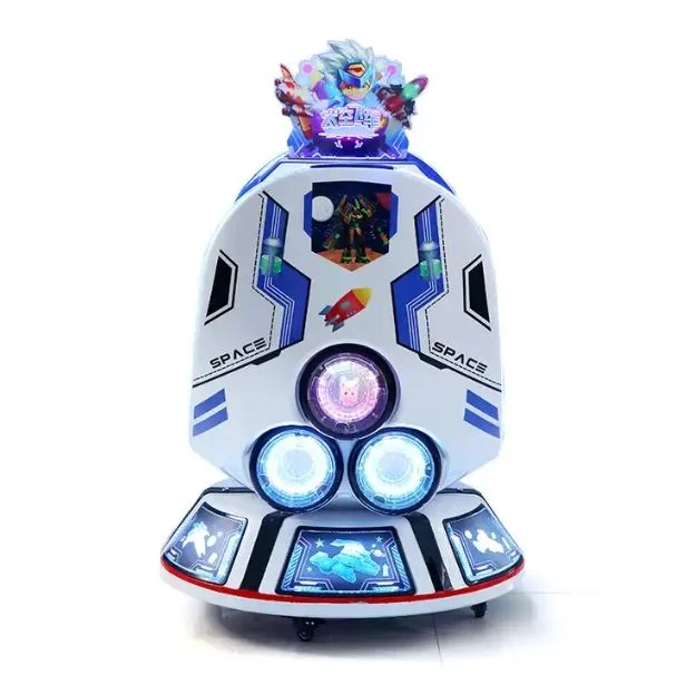 Children Game Room Hot Selling Space Capsule Kiddie Ride Coin-Operated Rocking  Machine for Kids Mall Shoppingpromote sales