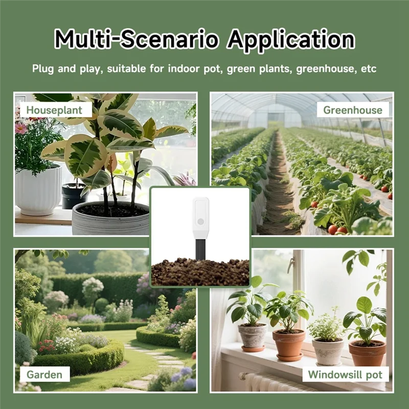 

B04C-Wi-Fi Датчик тестера почвы Измеритель влажности почвы Датчик температуры и влажности почвы