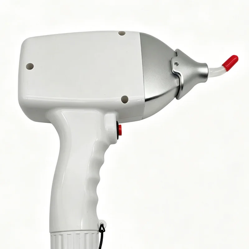 White Shell 808 Diode Hair Removal Handle Boasting Sapphire Crystal:Option To Order Custom 1064-755-808 Tri-wavelength