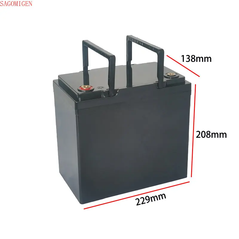 12V 24V Lifepo4 Battery Case 30Ah 40Ah 50Ah Lifepo4 Battery Storage Box 32650/33140 Battery Solar UPS Power Outdoor Power Box