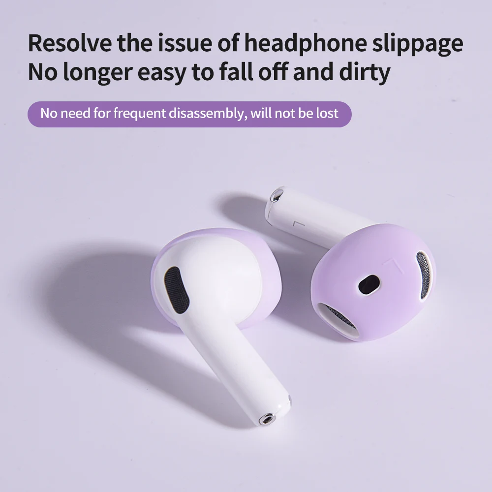 غطاء جديد لأجهزة AirPods 4 4th حافظة حماية من السيليكون أغطية جلد وسادات الأذن لأجهزة Apple AirPods 4 ملحقات أطراف غطاء الجيل