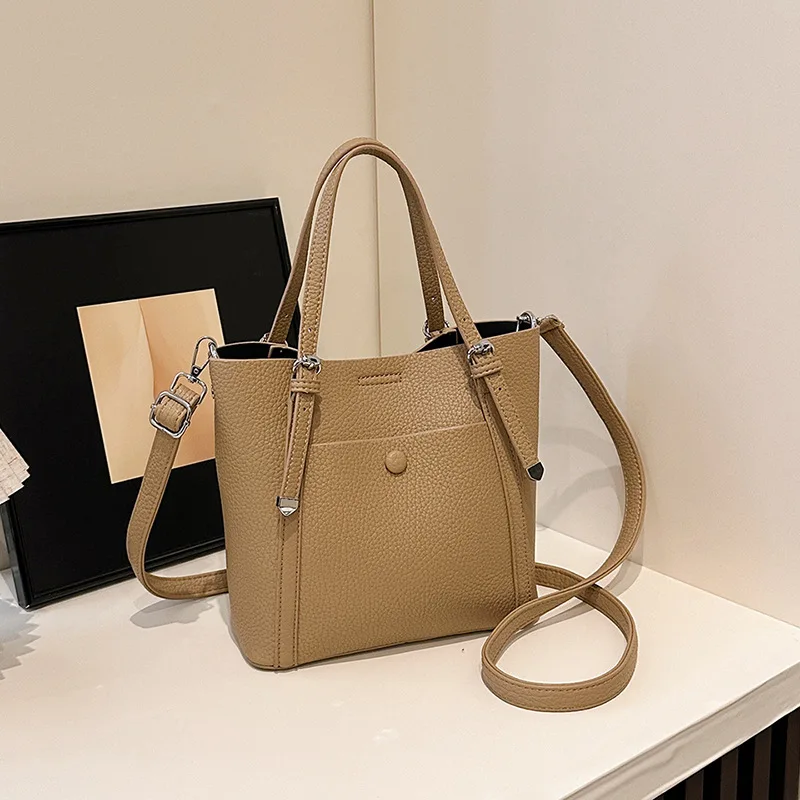 

Модная сумка-ведро 2025, универсальная женская сумка, роскошная сумка через плечо, шикарная сумка «день-ночь», изысканная сумка через плечо ​