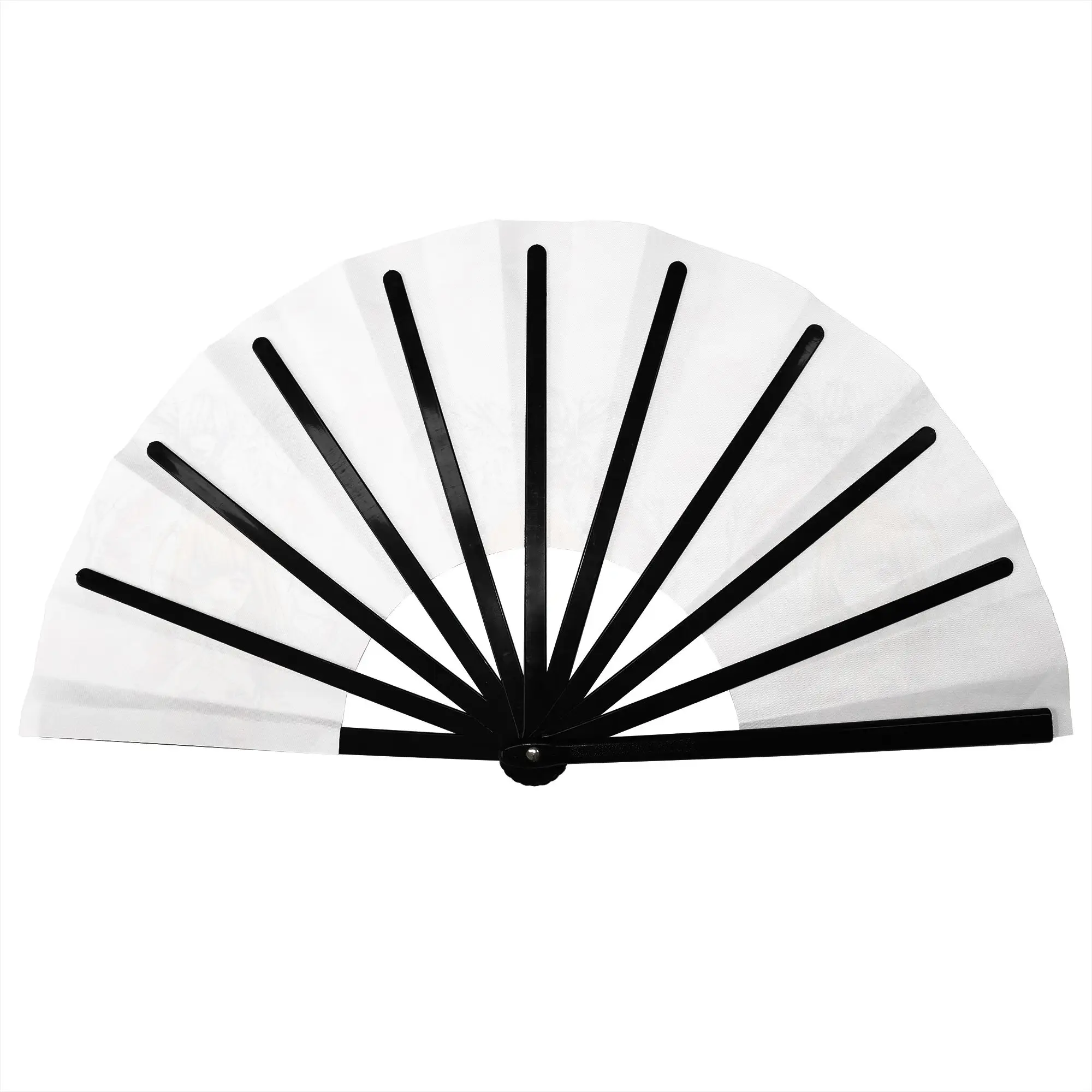 Customized Harajuku D-Deathes N-Notes Cute Portable Pocket Fan  Scary Polyester Folding Fan Chinese Dance Handheld Cooling Fans
