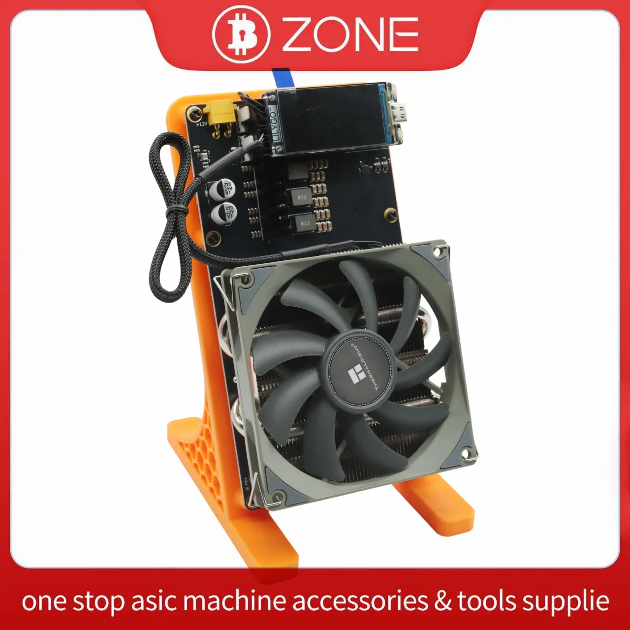 Bitcoin Miner NerdQaxe++ Rev6 Open Source 6Th/s 100W Double ventilateur de refroidissement maison BTC Miner