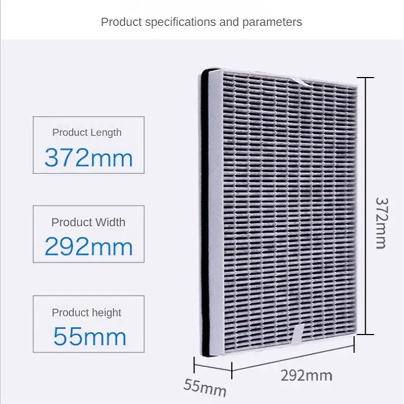 

* Различные для очистителя воздуха Philips AC4372 AC4373 AC4374 AC4375 Коллекция Hepa-фильтр с активированным углем FY3047 Композитный фильтр