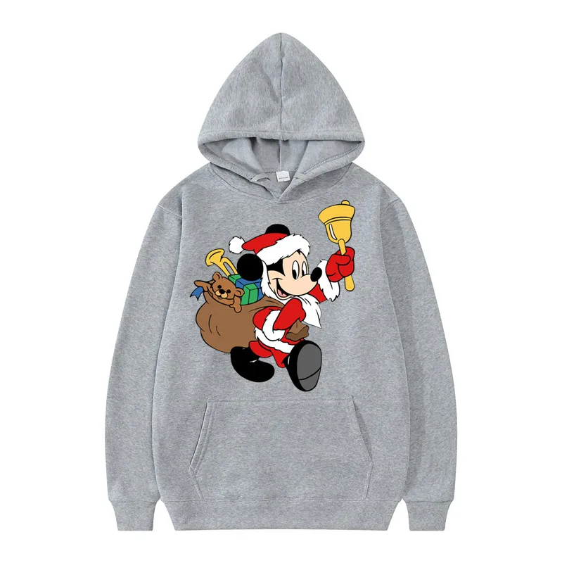 2024 Disney Santa Claus Dress Up Mickey Christmas Hoodie