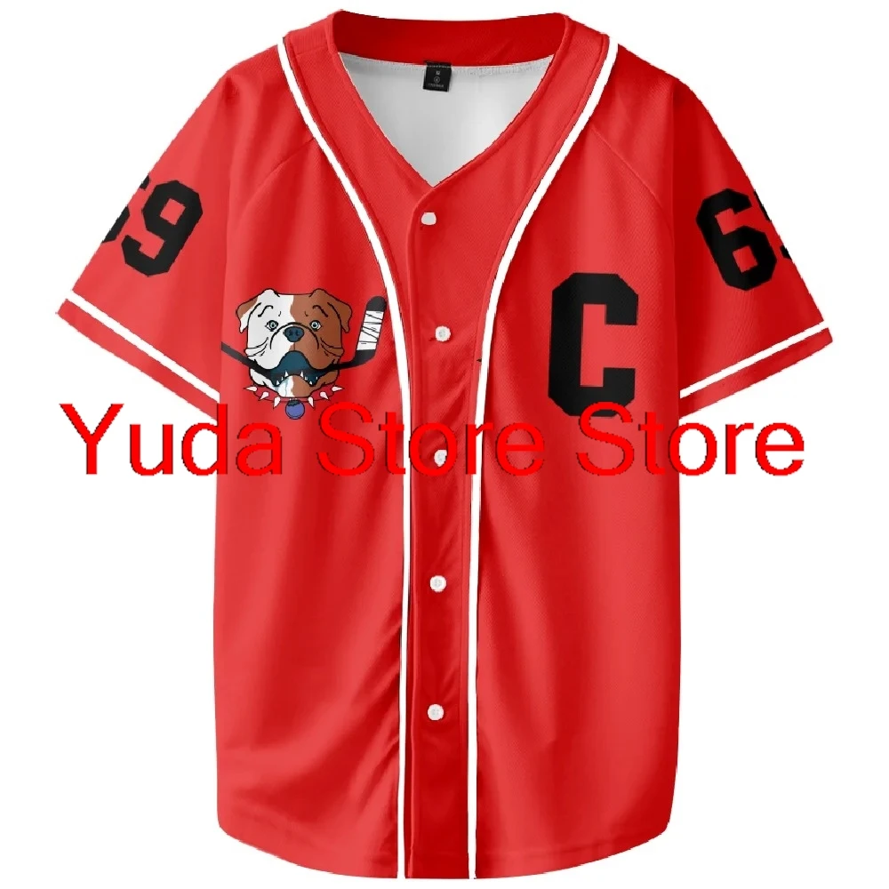 Shoresy #69 Baseball Short Sleeve Baseball Jersey Number Outfit Men and Woman Short Sleeve Women Funny T Shirt