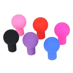 Durable Universal Shift Knob Cover Soft Anti-Skid Silicone 5 Gear Stick Lever Shell Automatic Manual Auto Accessories