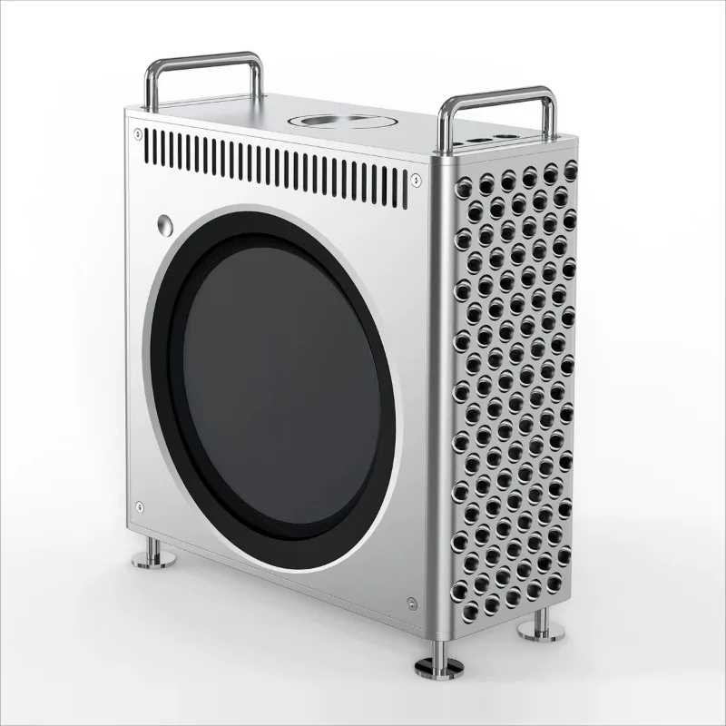 Aluminum Alloy Protective Case for Mac Mini M4 M4 Pro with Heat Dissipation Stand Cover