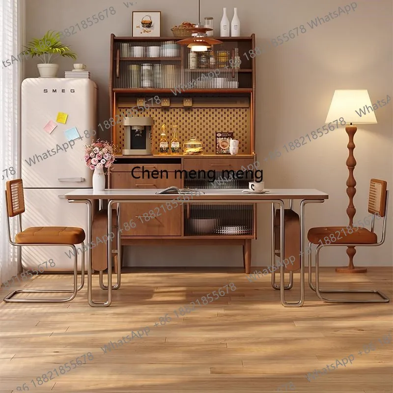 

Study Square Japanese Dining Tables Luxury Modern Wood Center Dining Tables Brown Dinette Muebles De Cocina Home Furniture
