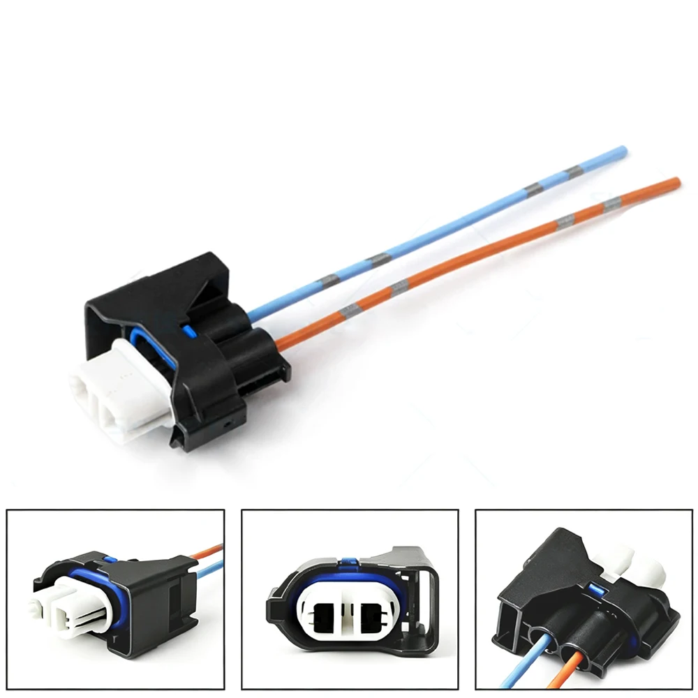 2Pcs Original H11 Socket Connector Female Plug Base Adapter For Ford Mondeo MK4 Focus MK2 MK3 Fiesta MK6 Car Headlight Fog Lamp