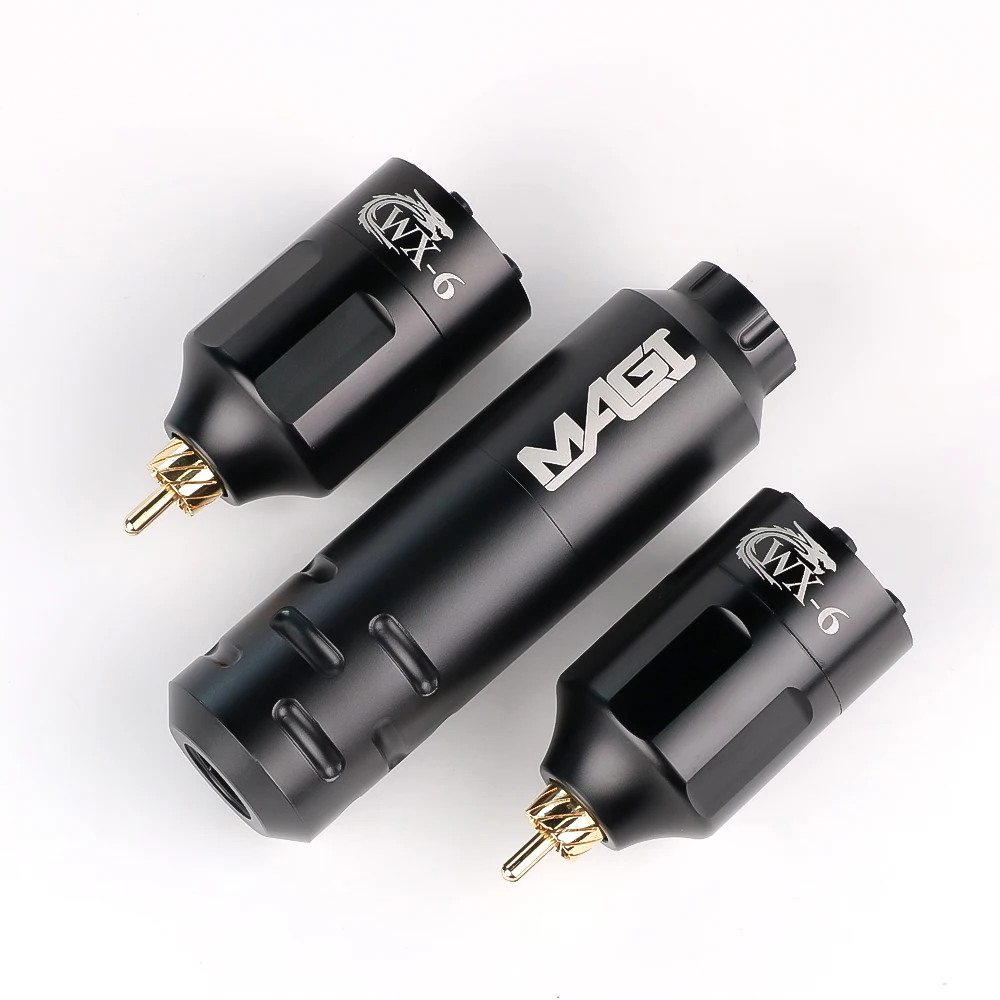 Mini Wireless Tattoo Machine Set With 2pc Wireless Tattoo Power Supply Battery RCA Interface Rotary Tattoo Pen Kit For Beginners