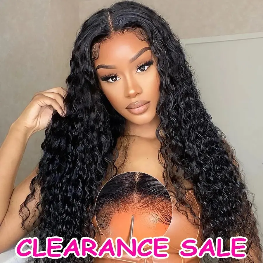 Melodie 180 Density 22  inch 13x6 HD Lace Frontal Wig Deep Wave 13X4 Human Hair Curly High Quality Glueless Wig For Women