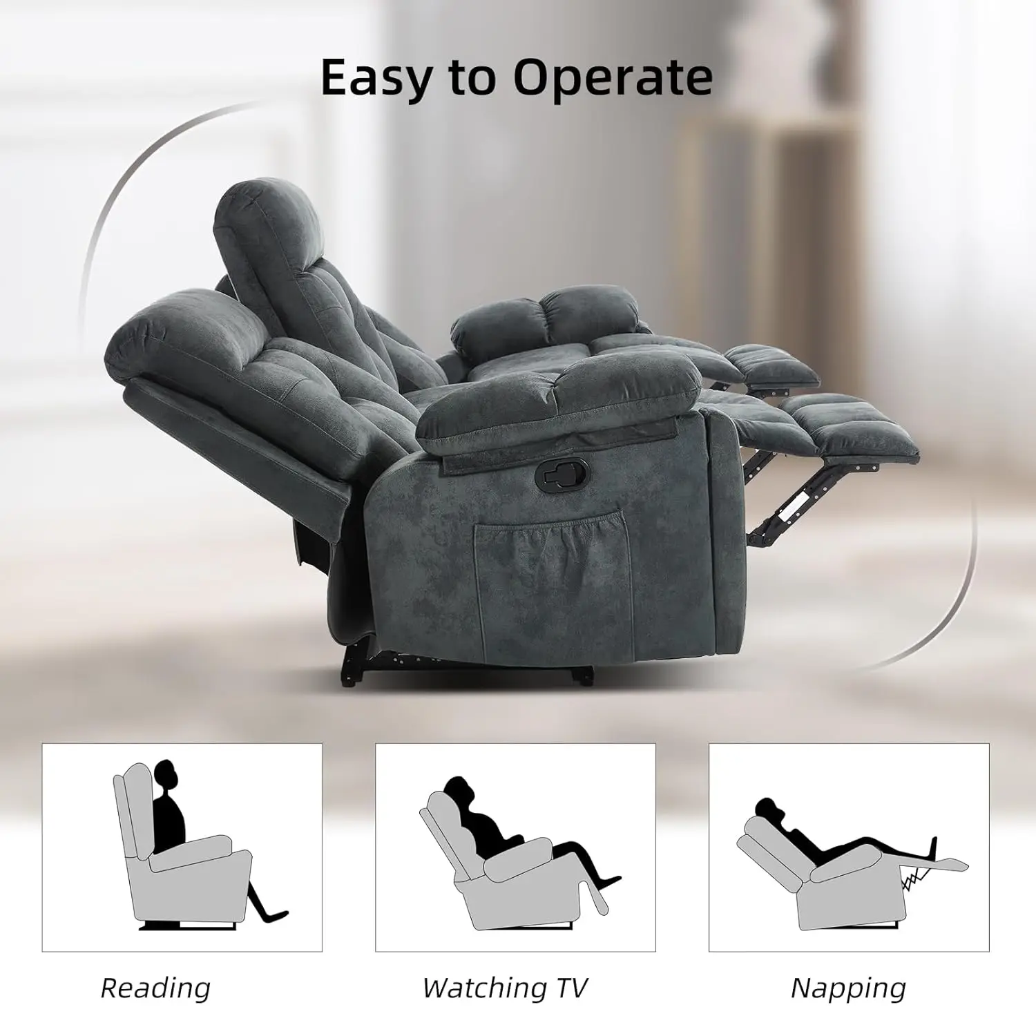 Thumbnail 4 - #14 New Recliner Chairs Arrivals