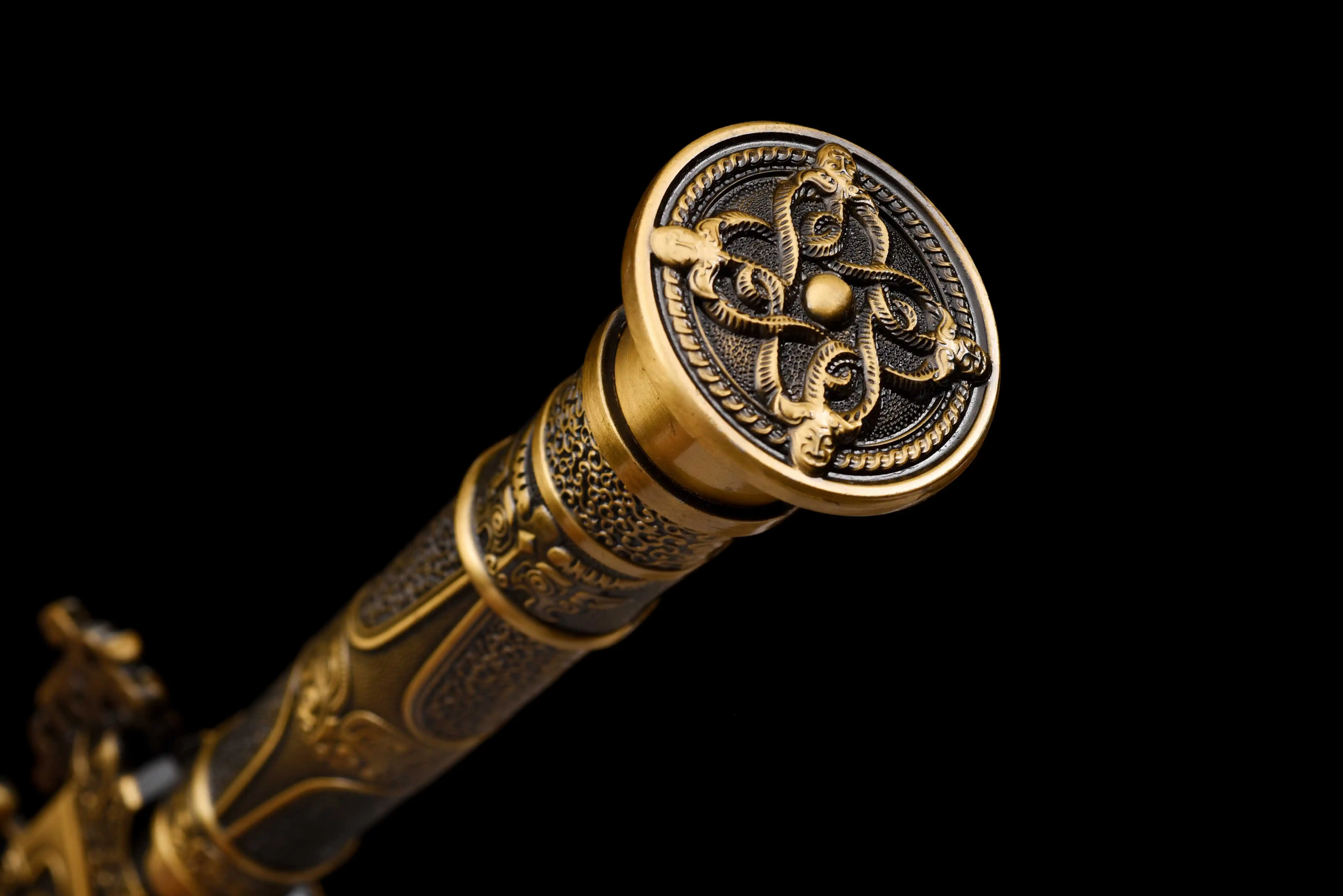 Medieval sword, Ancient Chinese cold weapons, Battle preparation katana steel Sharp ninja Kung fu martial arts men's gift good - view 3