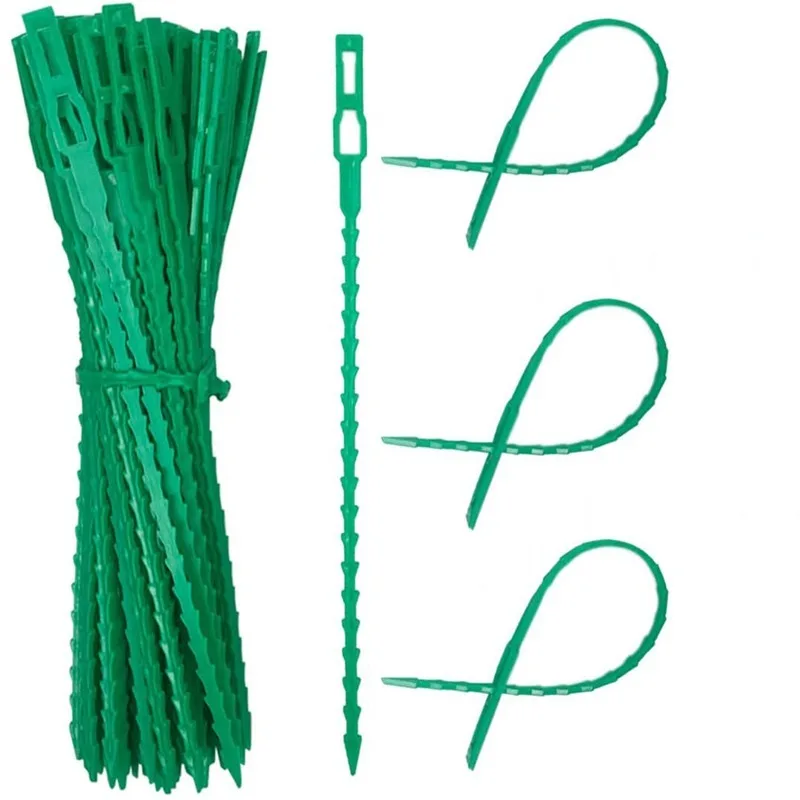 100pcs Adjustable Plant Ties, Garden Plant Twist Ties, Planting Supples, Garden Tools