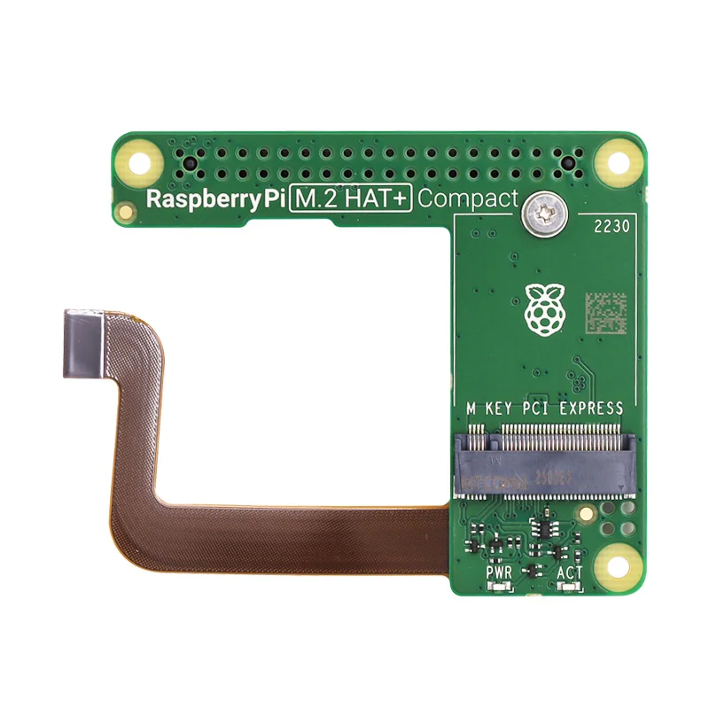 Picture 5: Raspberry Pi M.2 HAT+ Official Interface Board, M.2 HAT+ Compact Designed for Raspberry Pi 5, Compatible with 2230 / 2242 Sizes