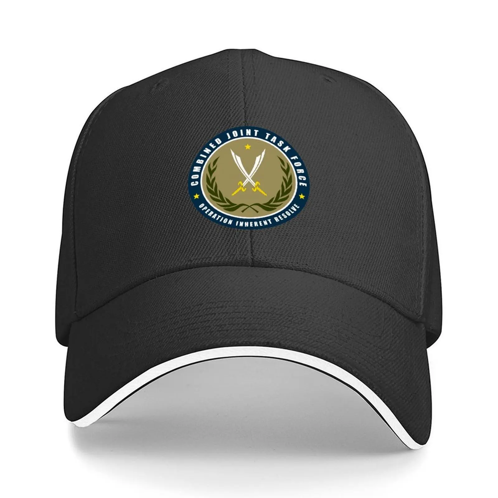 

Combined Joint Task Force – Operation Inherent Resolve Baseball Cap fishing hat Rave black party Hat Women's Golf Wear Men's