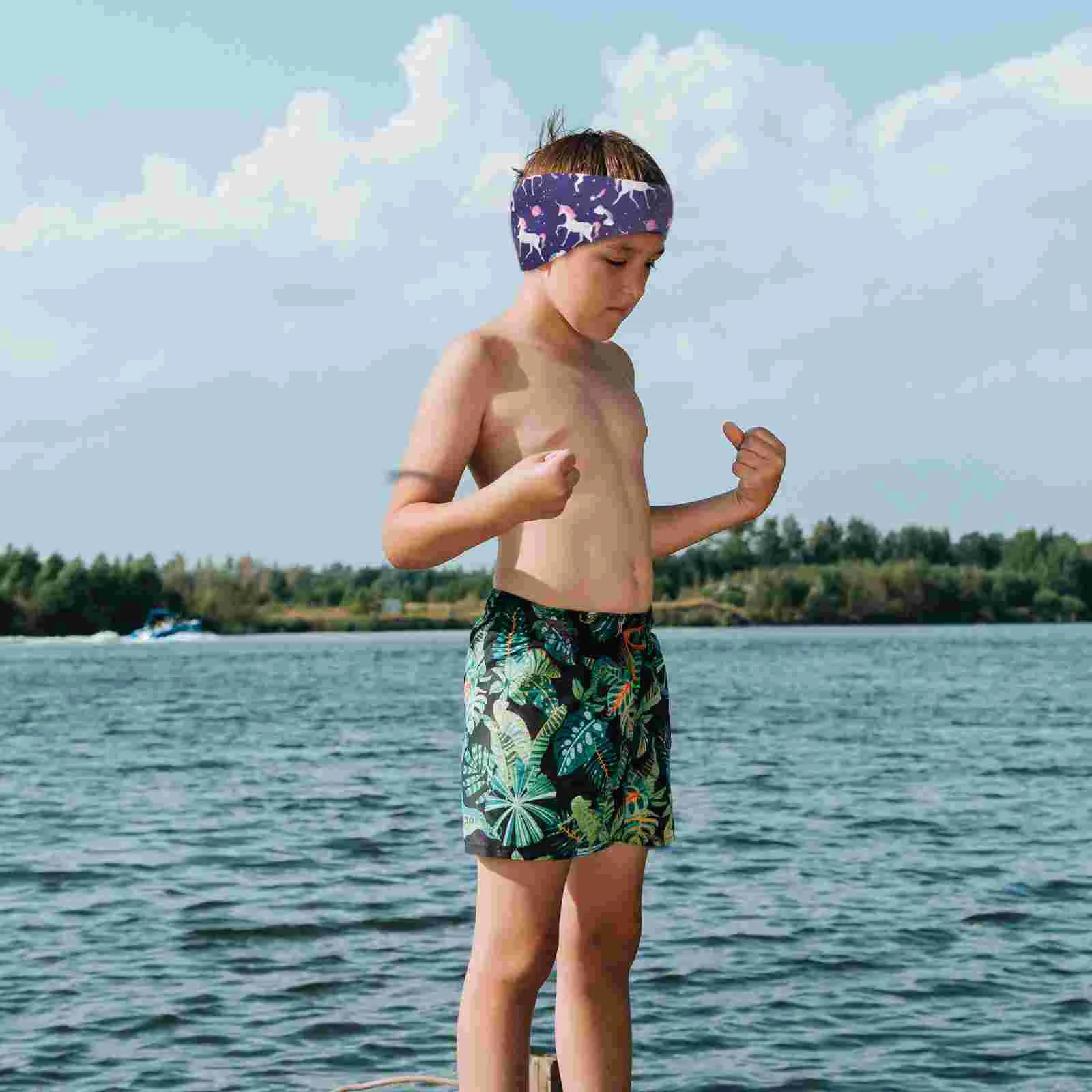 

4 Pcs Yoga Headband Sports Ear Buds Swimming Plugs for Kids Muffs Headbands Women Covers Shower Tab