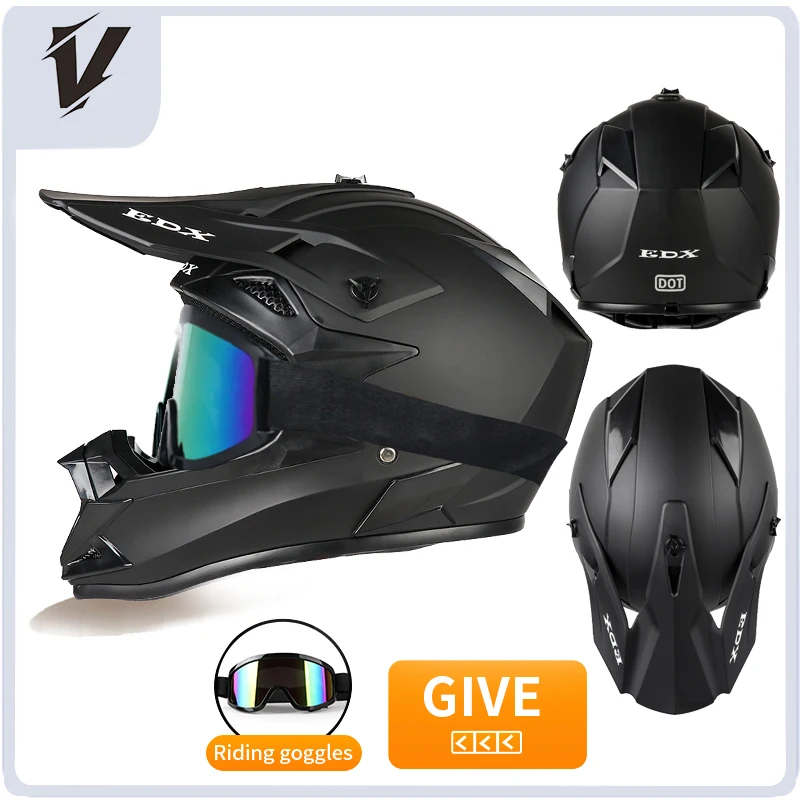 

Full Face Motorcycle Helmet Free windproof glasses Motorcycle Motocross Race Downhill AM DH Children Adult Universal Helmet