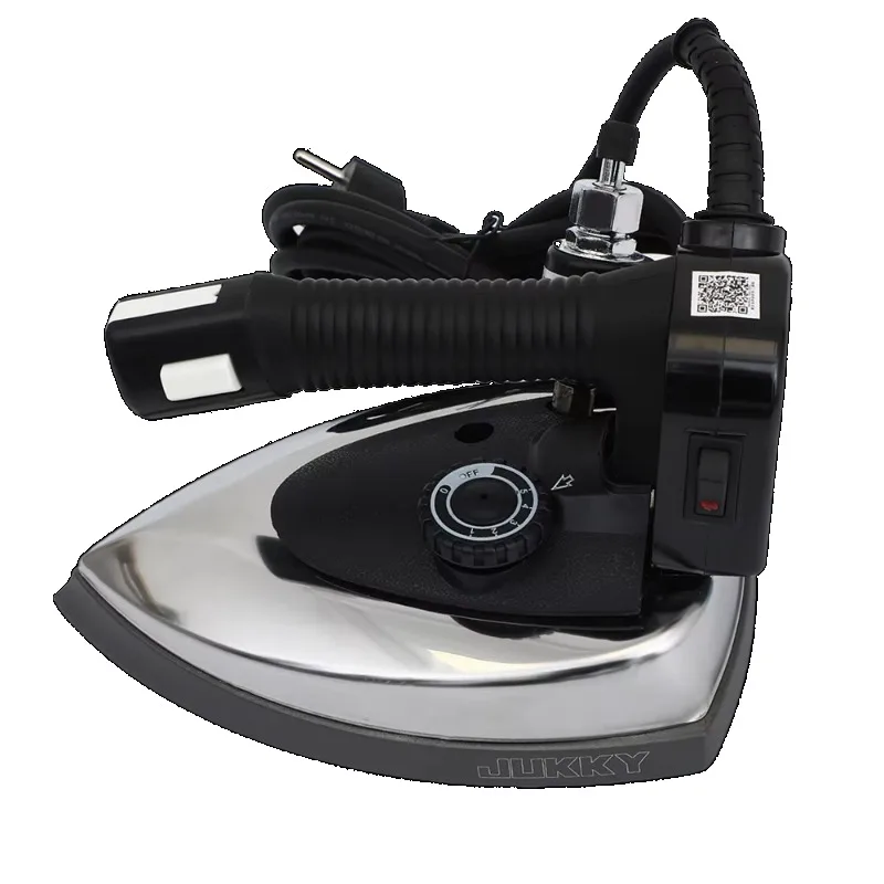 94AL Portable Electric Steam Iron Handheld Gravity Clothes Steamer Black 1300W 220V 280g Heavy Duty High Efficiency Home