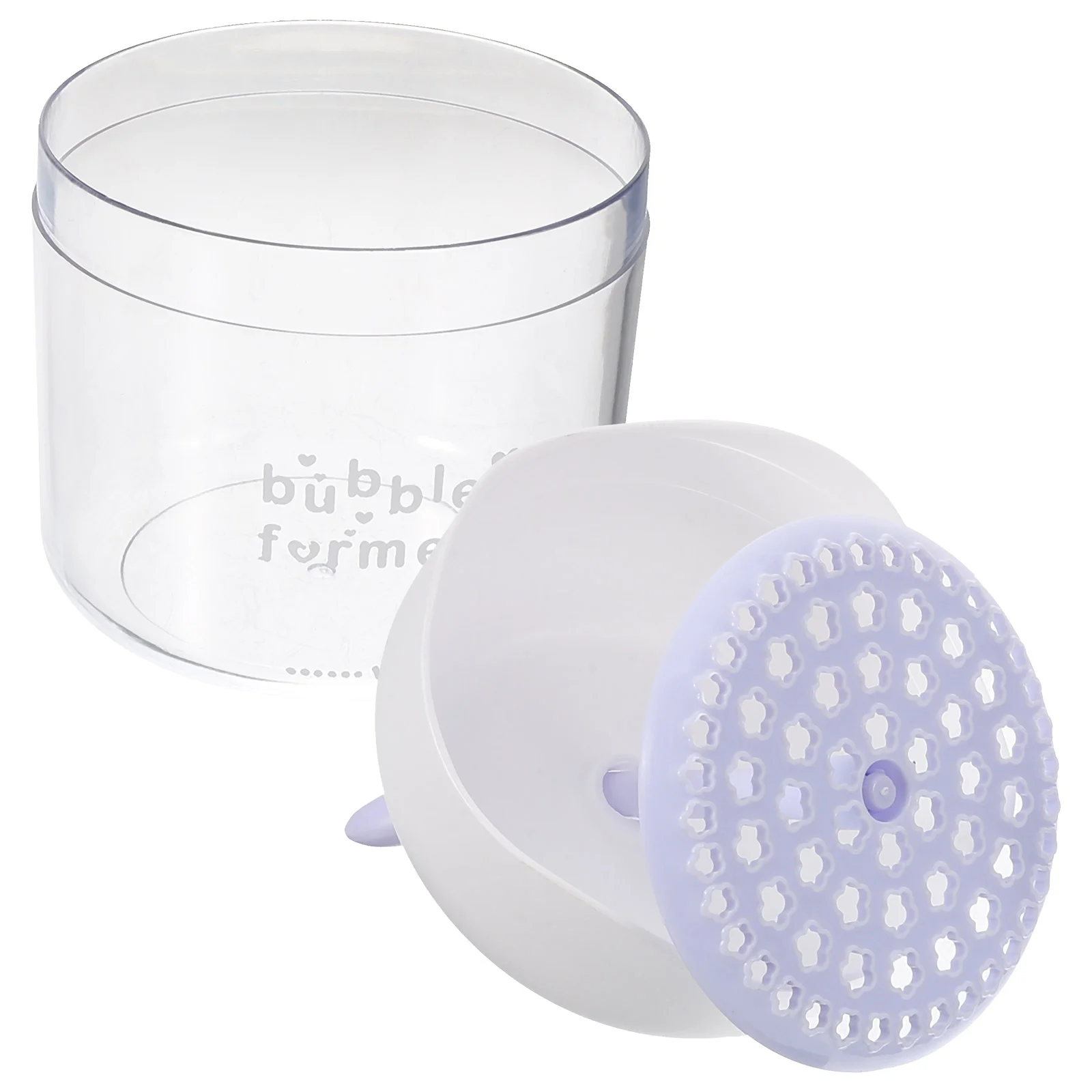 Nettoyant pour moteurs de visage en plastique, fabricant de mousse, outil de freinage de bouteille, bling