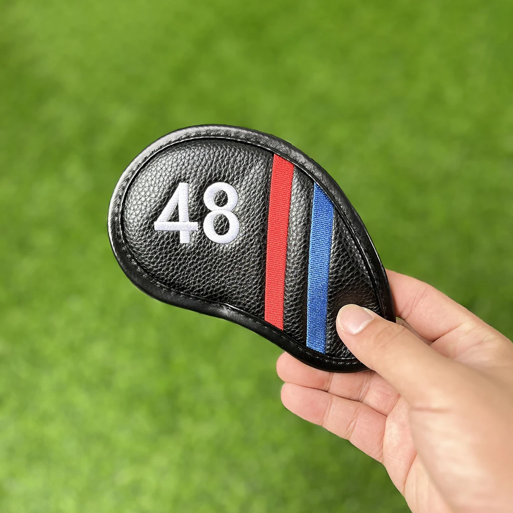 7pc Golf Iron Head Cover, Durable Waterproof Luxury Club Head Cover, Universal Main Iron Rod image 4