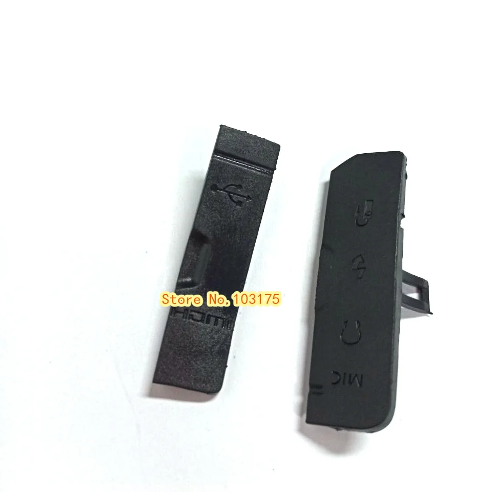 Novo original para canon eos 7d2 7d ii 7d mark ii usb/hdmi-compatível av out flash digital microfone capa de borracha peça de reparo da câmera