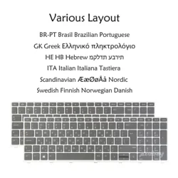 Laptop Keyboard For HP Probook 450 G5 455 G5 470 G5, 650 G4/ G5 Portuguese Greek Hebrew Italian Norwegian Swedish Finnish Danish