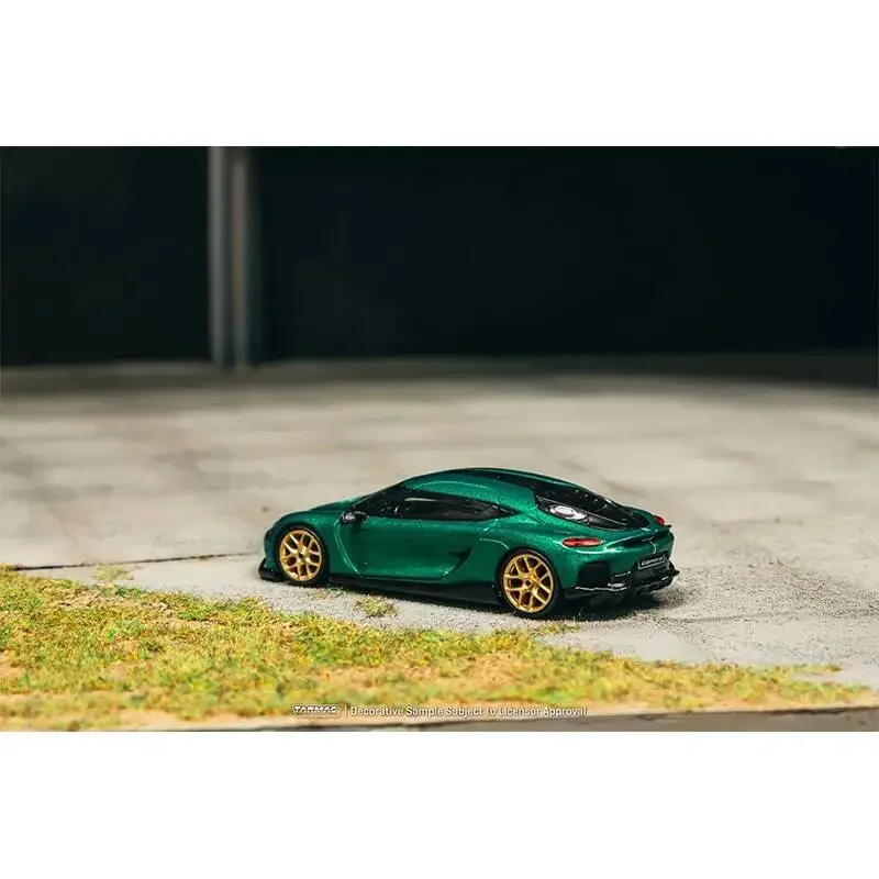 Prevendita Tarmac Works 1:64 Koenigsegg Gemera Green Diecast Collezione di modelli di auto Giocattoli TW