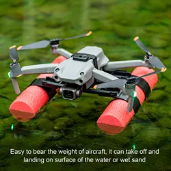 Water Landing Gear For DJI Mavic Air 2 Drone Accessories Damping Landing Legs Buoyancy Stick Floating Training Kit