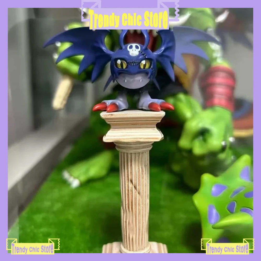 Digimon Anime Figure Pico Devimon Figure Vampaneze Pico Devimon Figurine Collectible Model Doll Desk Decoration Toys Kids Gift