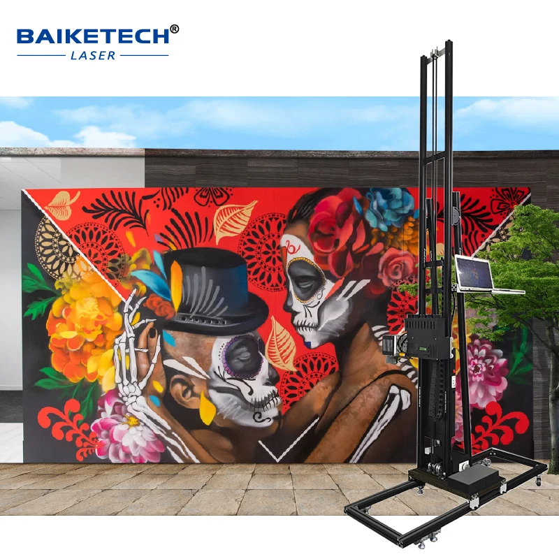 TH-UP3200S HD Highest Configuration 3D Outdoor Mural Printer Waterproof Anti-UV Coating Ever Image All-Weather