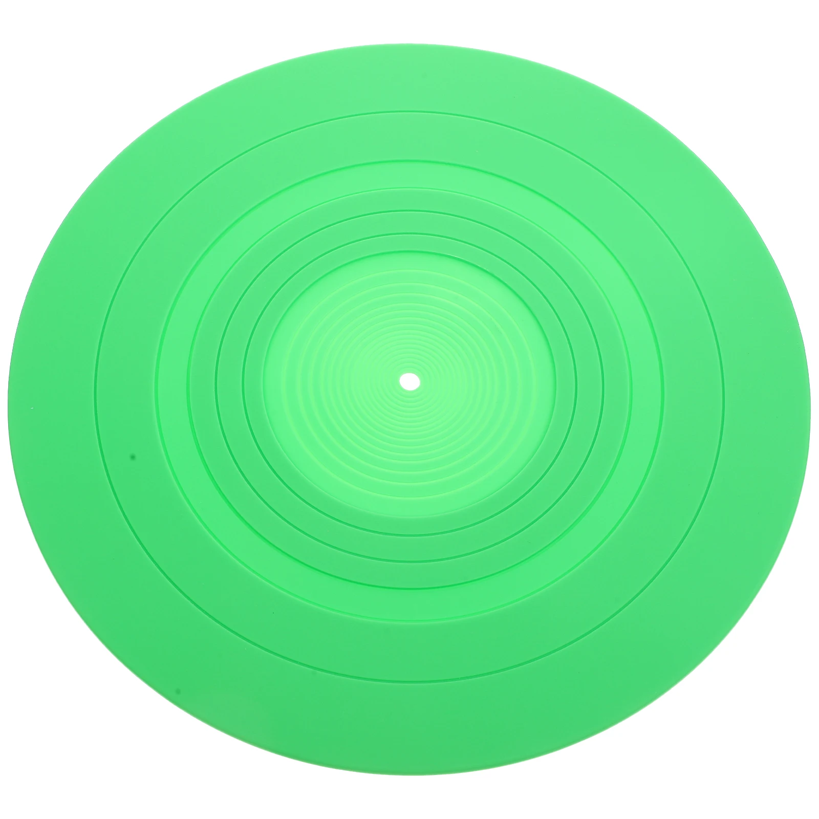 

Record Protective Pad Anti-static Silicone Vinyl Records Dj Turntable Green Slipmats