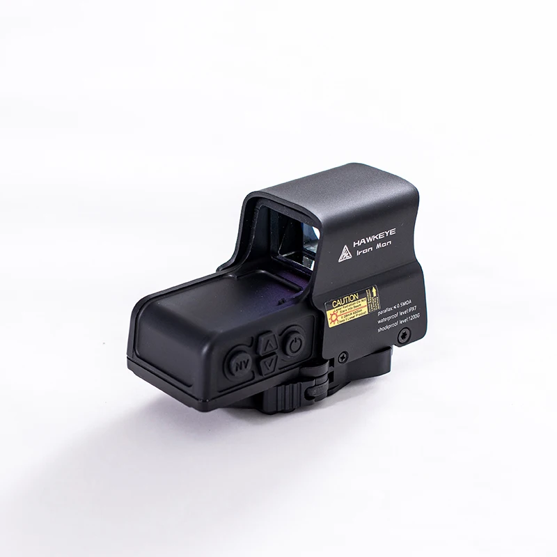 Red Dot Sight with QD Mount Iron Man Holographic Sight with 20mm Picatinny Weaver Rail Tactical Scope Collimator