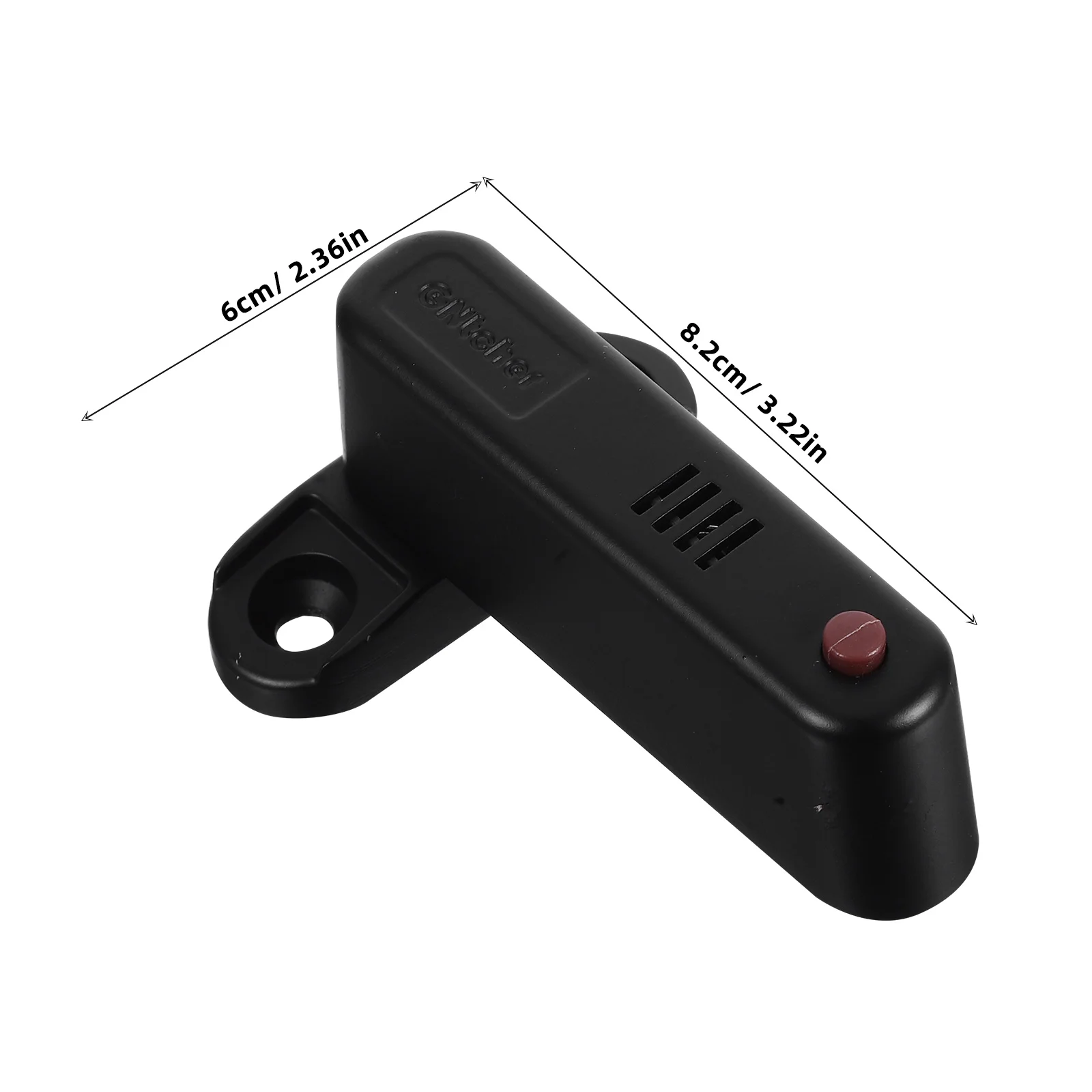 إنذار إيقاف الباب المحمول مع أمان معزز لغرفة النوم، بوابة جراج الحمام، قفل السفر، سدادة باب آمنة للنساء #5