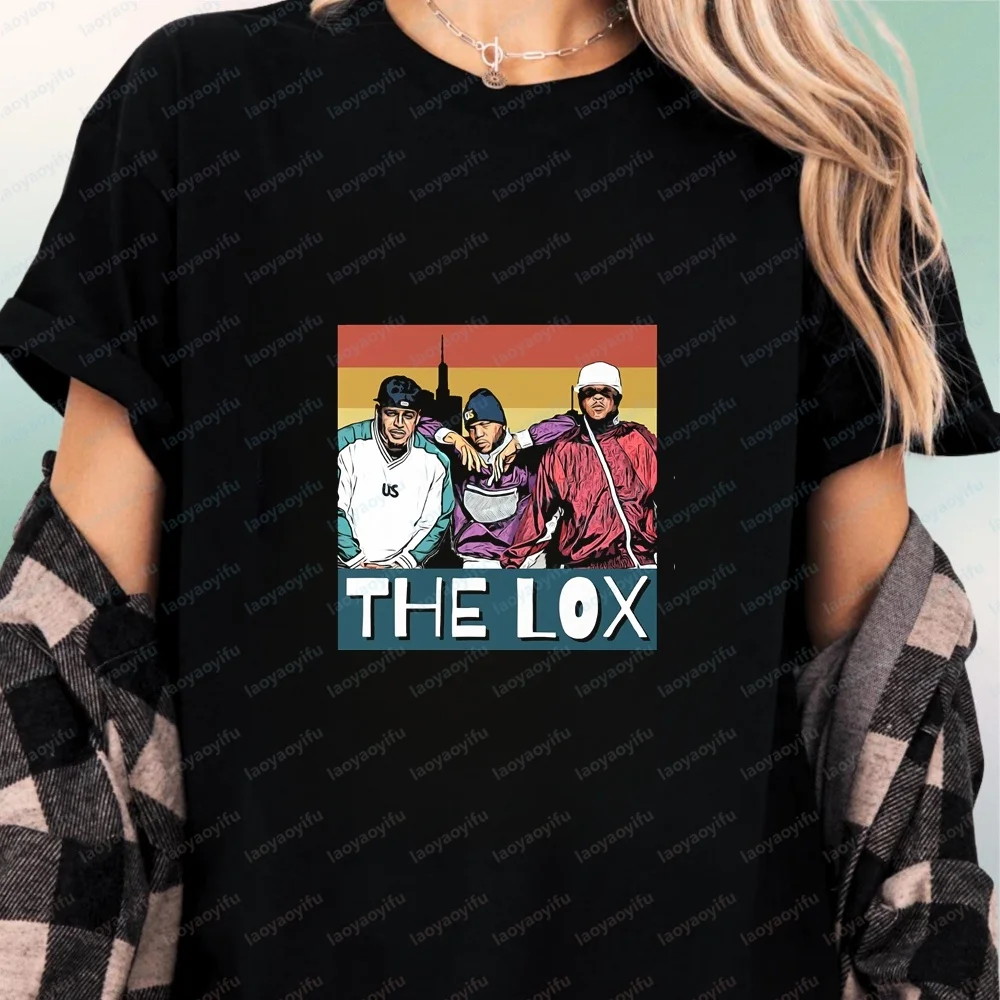 The Lox - Casual Fashion Fun Crazy Neutral Classic Short-Sleeved T-Shirt for Both Men and Women (Universal Fit)