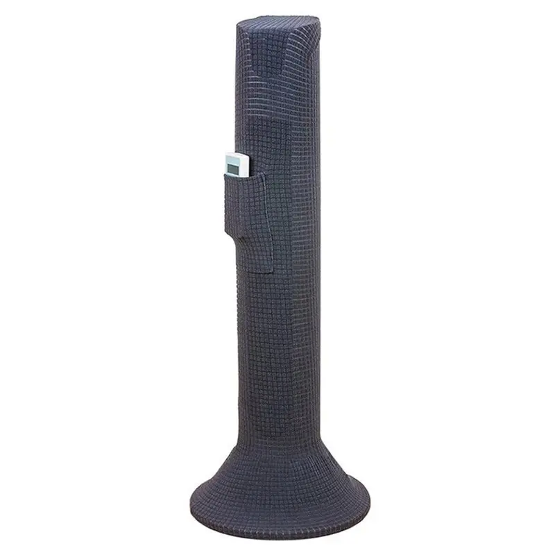 AB45 4X Tower Fan Cover Protector Elastic Floor Standing Full Cover Protector, Dust And Waterproof Protection B