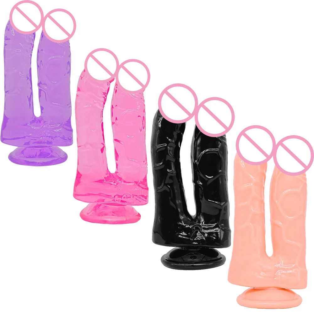 4 ألوان لينة مزدوجة دسار المكونات الشرج الاصطناعي القضيب لعبة الجنس للأزواج مثليه المهبل الاستمناء الشرج تدليك الشرج الموسعات #5